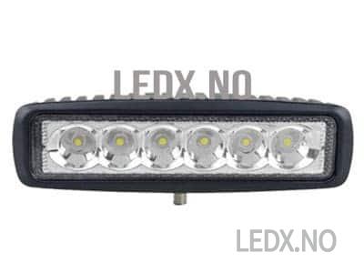 LED arbeidslys 18 watt 12-24V (LED-A-12-2418)