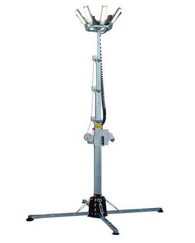 LED 360 grader Mobil lys mast model MT (LED-IT-360MT)