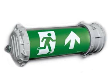 LED EX beskytet nødlys(LED-ex-nød24)(ki-em)
