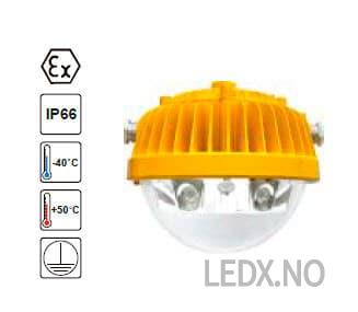 LED lys eksplosjon sikker lampe IP66 modell 12 (LED-E-IP66M12)