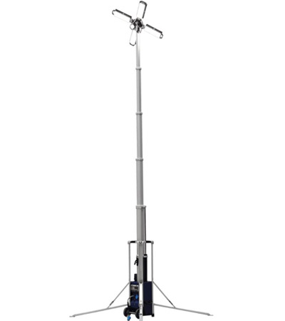 LED 340 grader mobil lys mast model S (LED-2026) (X)