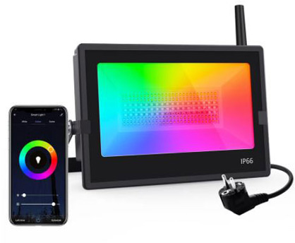 LED RGBW 100watt Wi-fi SMART (LED-RGBW-10021)(U-NTF69-RGBW-EU-1)