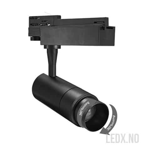 LED tracklight 20 watt justerbart (LED-JUSP7-2019)