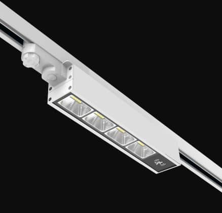 LED tracklight med bevegelse sensor 54 watt (LED-BEV-5418)(AIM)