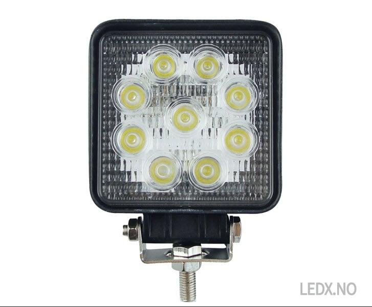 LED arbeidslampe 27watt 12-24V (LED-A-12-2427)