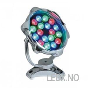 LED RGB 36W undervanns lys IP68 (LED-RGB-12-2436IP68)(LG)