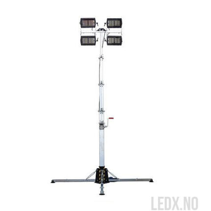 LED 4x160 W Mobil lys mast model MT (LED-IT-MT)