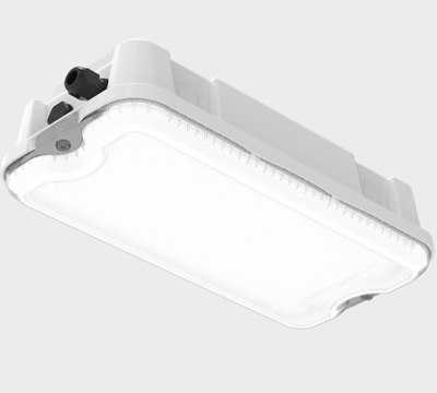 LED EX beskyttet nødlys EX2/21 (LED-EX2/21-2025)(V-kern)